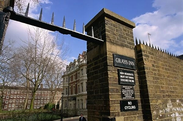 Grays Inn, one of the Inns of Court, London, England, United Kingdom, Europe