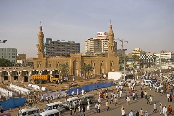 Great Mosque area, Khartoum, Sudan, Africa