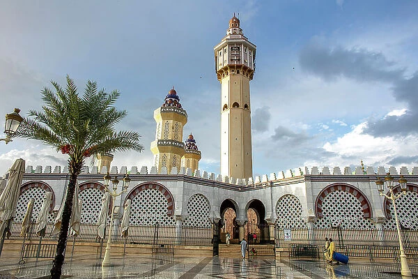 The Great Mosque in Touba, Senegal, West Africa, Africa