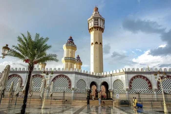 Framed Print : The Great Mosque in Touba, Senegal, West Africa, Africa Framed Print : The Great Mosque in Touba, Senegal, West Africa, Africa