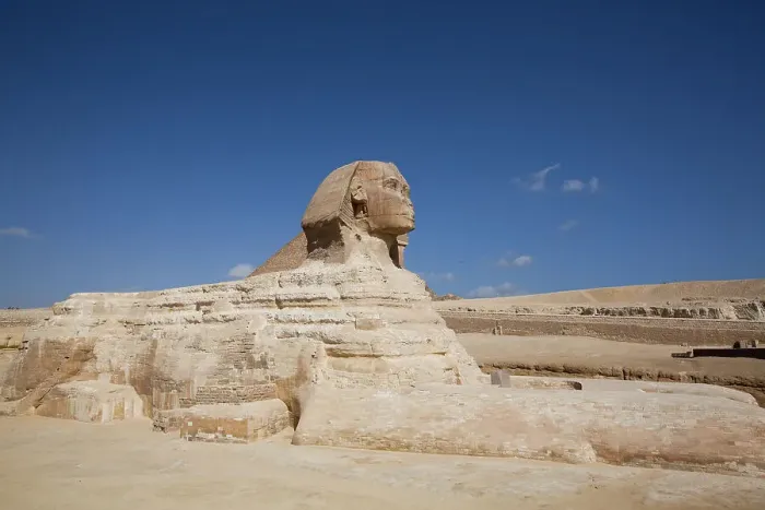 Framed Print : Great Sphinx of Giza, Giza Pyramid Complex, UNESCO World Heritage Site, Giza, Egypt, North Africa, Africa