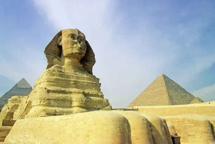 Framed Print : Great Sphinx and Pyramids of Giza, UNESCO World Heritage Site, Cairo, Egypt, North Africa, Africa Framed Print : Great Sphinx and Pyramids of Giza, UNESCO World Heritage Site, Cairo, Egypt, North Africa, Africa