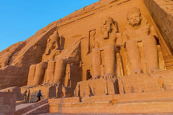 The Great Temple of Ramesses ll, Abu Simbel, UNESCO World Heritage Site, Egypt, North Africa, Africa