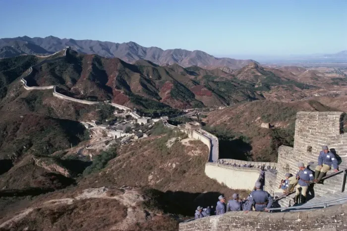 Framed Print : The Great Wall of China, UNESCO World Heritage Site, China, Asia Framed Print : The Great Wall of China, UNESCO World Heritage Site, China, Asia