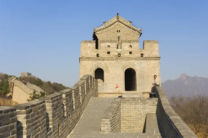 Framed Print : The Great Wall of China, UNESCO World Heritage Site, Badaling, China, Asia Framed Print : The Great Wall of China, UNESCO World Heritage Site, Badaling, China, Asia