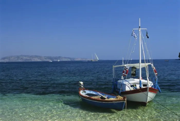 Framed Print : Greek boats Framed Print : Greek boats