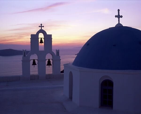 Greek Orthodox church in Fira