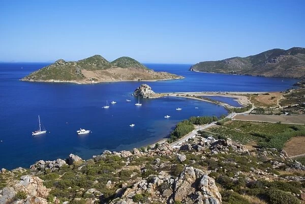 Grikos Bay, Patmos, Dodecanese, Greek Islands, Greece, Europe