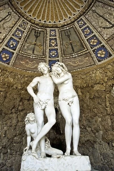 Grotto of Adam and Eve, Boboli Garden, Florence (Firenze), UNESCO World Heritage Site
