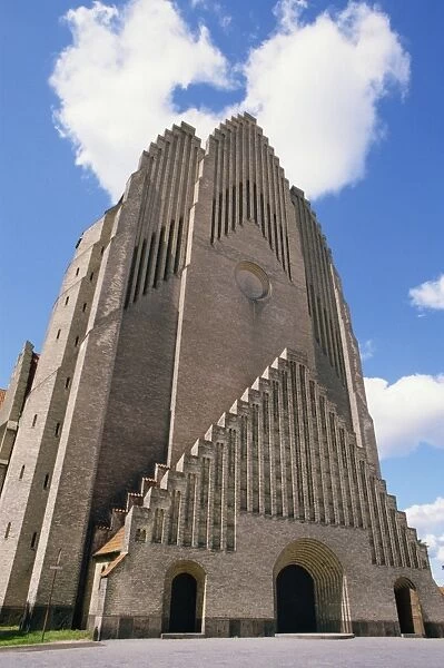 The Grunotvig Memorial Church, Copenhagen, Denmark, Scandinavia, Europe