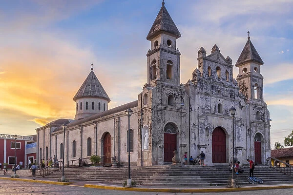 Guadaloupe Church in Granada, Nicaragua, Central America