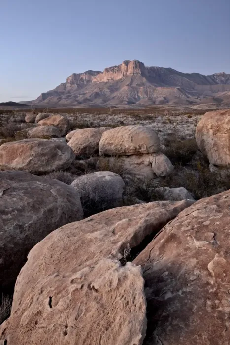 Framed Print : Guadalupe Peak and El Capitan at dusk, Guadalupe Mountains National Park, Texas, United States of America, North America Framed Print : Guadalupe Peak and El Capitan at dusk, Guadalupe Mountains National Park, Texas, United States of America, North America