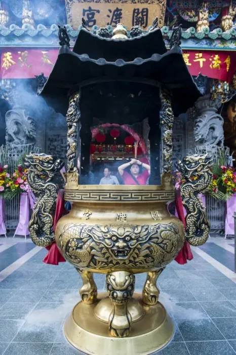 Framed Print : Guandu Temple, Guandu, Taipeh, Taiwan, Asia Framed Print : Guandu Temple, Guandu, Taipeh, Taiwan, Asia