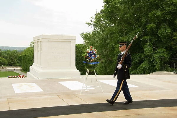 Guard at the Tomb of the Unknown Soldier