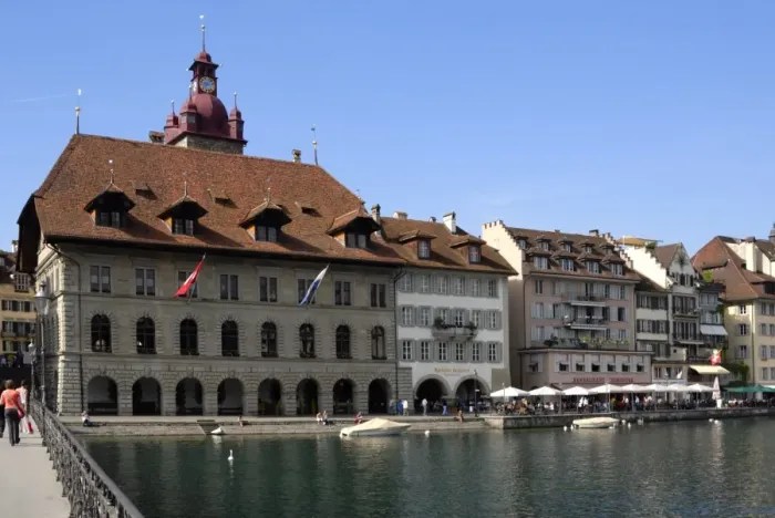 Framed Print : Guildhall, Luzern (Lucerne) Framed Print : Guildhall, Luzern (Lucerne)