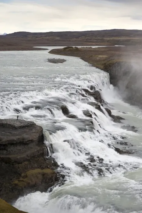 Framed Print : Gullfoss, Golden Circle tour, Iceland, Polar Regions