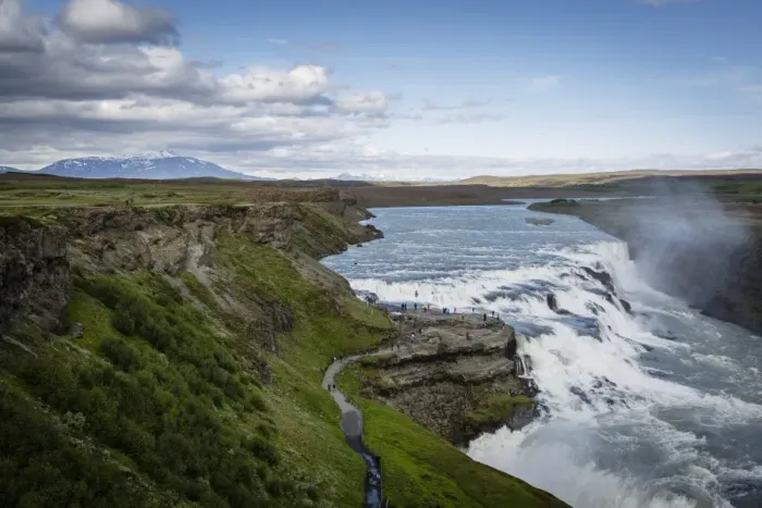 Framed Print : Gullfoss waterfall, Golden Circle, Iceland, Polar Regions Framed Print : Gullfoss waterfall, Golden Circle, Iceland, Polar Regions