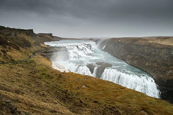Gullfoss waterfall, Iceland, Polar Regions
