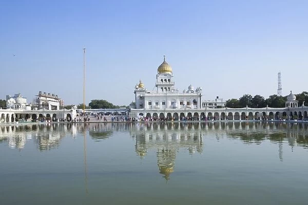 The Gurudwara Bangla Sahib Sikh temple, New Delhi, India, Asia
