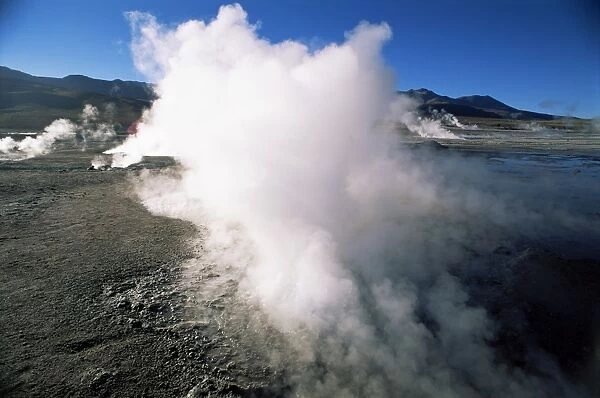Gysers del Tatio (El Tatio geysers), Atacama, Chile, South America