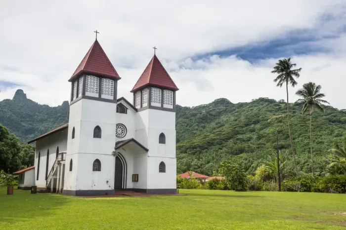 Framed Print : Haapiti Catholic Church, Moorea, Society Islands, French Polynesia, Pacific Framed Print : Haapiti Catholic Church, Moorea, Society Islands, French Polynesia, Pacific