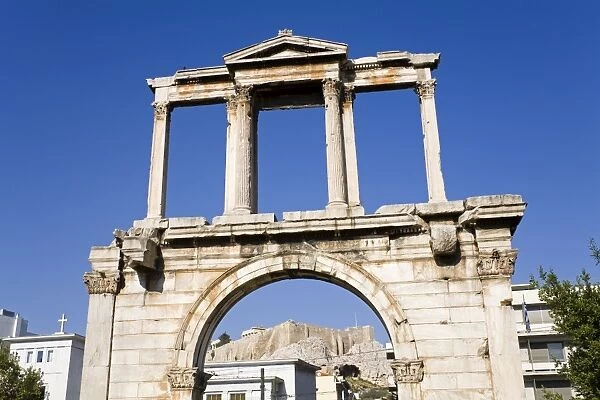 Hadrians Arch, Athens, Greece, Europe