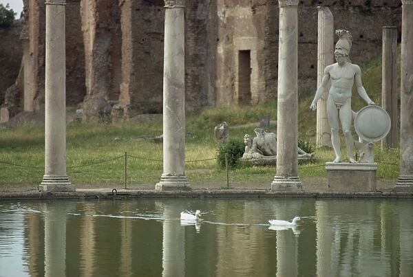 Hadrians Villa, UNESCO World Heritage Site, Tivoli, Lazio, Italy, Europe