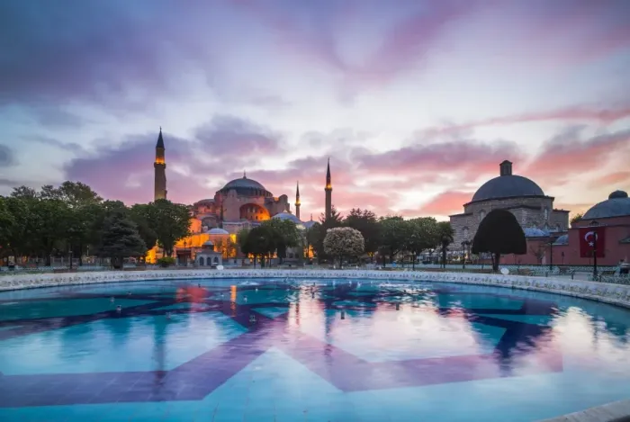 Framed Print : Hagia Sophia (Aya Sofya) (Santa Sofia), UNESCO World Heritage Site, at sunset, Sultanahmet Framed Print : Hagia Sophia (Aya Sofya) (Santa Sofia), UNESCO World Heritage Site, at sunset, Sultanahmet