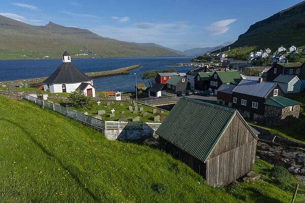 Haldarvik, Stremoy Island, Faroe Islands, Denmark, Europe