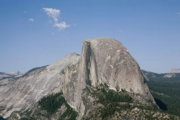 Half Dome from Glacier Point, Yosemite National Park, UNESCO World Heritage Site, California, United States of America, North America