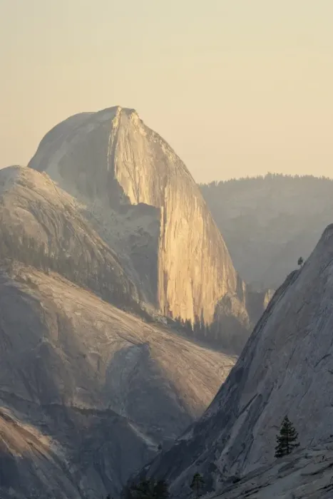 Framed Print : Half Dome at sunset Framed Print : Half Dome at sunset