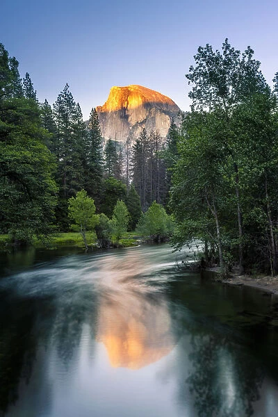 Half Dome, Yosemite National Park, UNESCO World Heritage Site, California, United States of America