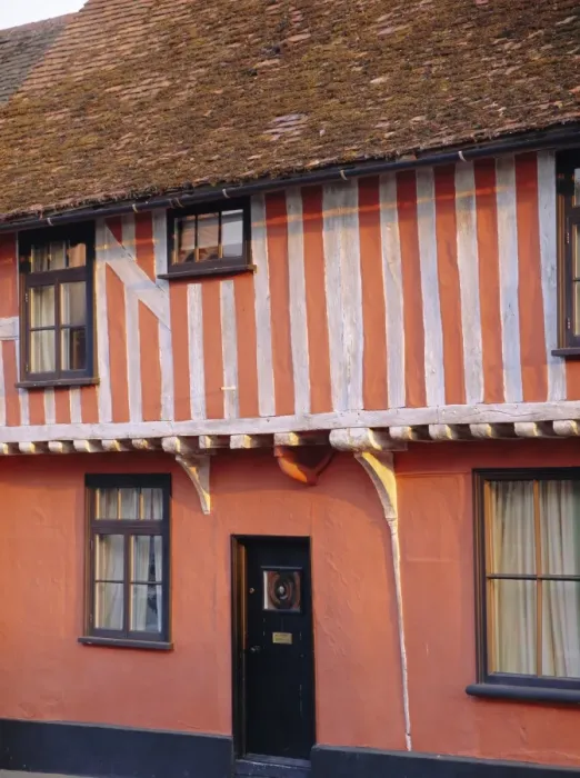 Framed Print : Half timbered house at Lavenham, Suffolk, England, UK, Europe Framed Print : Half timbered house at Lavenham, Suffolk, England, UK, Europe