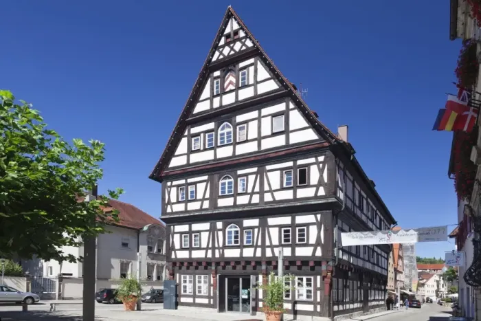 Framed Print : Half-timbered house, Market Place Schwabisch Gmund, Baden Wurttemberg, Germany, Europe Framed Print : Half-timbered house, Market Place Schwabisch Gmund, Baden Wurttemberg, Germany, Europe