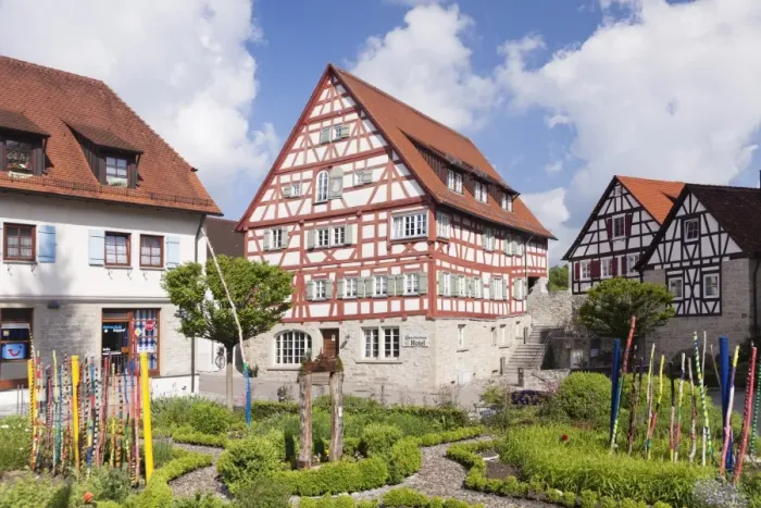 Framed Print : Half timbered house, old town, Vellberg, Hohenlohe Region, Baden Wurttemberg, Germany, Europe Framed Print : Half timbered house, old town, Vellberg, Hohenlohe Region, Baden Wurttemberg, Germany, Europe