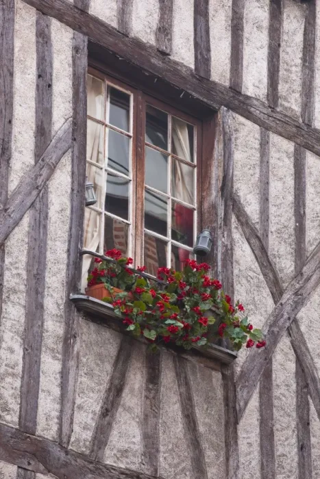Framed Print : A half timbered house in Vieux or Old Tours, the city is in the UNESCO World Heritage Site protected Loire Valley, Tours, Indre-et-Loire, France, Europe Framed Print : A half timbered house in Vieux or Old Tours, the city is in the UNESCO World Heritage Site protected Loire Valley, Tours, Indre-et-Loire, France, Europe