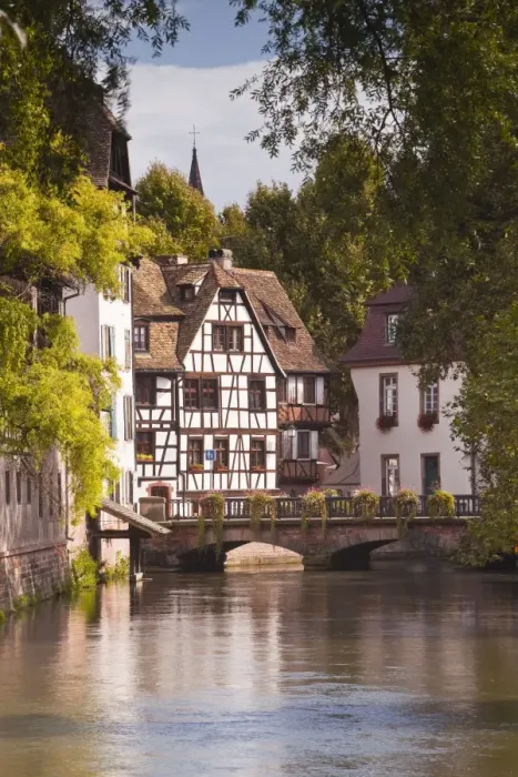 Framed Print : Half timbered houses in La Petite France, Grande Ile, UNESCO World Heritage Site, Strasbourg, Bas-Rhin, Alsace, France, Europe Framed Print : Half timbered houses in La Petite France, Grande Ile, UNESCO World Heritage Site, Strasbourg, Bas-Rhin, Alsace, France, Europe