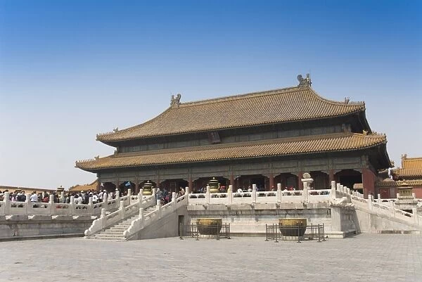 Hall of Heavenly Purity, Forbidden City, Beijing, China, Asia