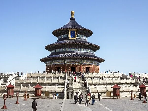Hall of Prayer for Good Harvests, Temple of Heaven (Tian Tan), UNESCO World Heritage Site