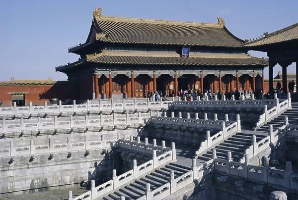 Hall of Preserving Harmony, Forbidden City, Beijing, China, Asia