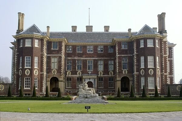 Ham House, 17th century Stuart mansion located on the banks of the Thames near Richmond