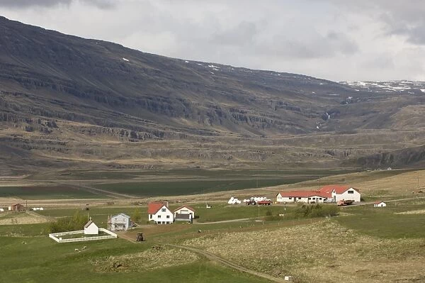 Hamarsfjordur fjord, South coast, Iceland, Polar Regions