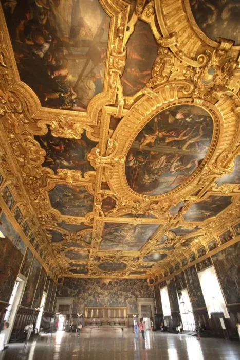 Framed Print : Hand painted ceiling in the Doges Palace, Venice, UNESCO World Heritage Site Framed Print : Hand painted ceiling in the Doges Palace, Venice, UNESCO World Heritage Site