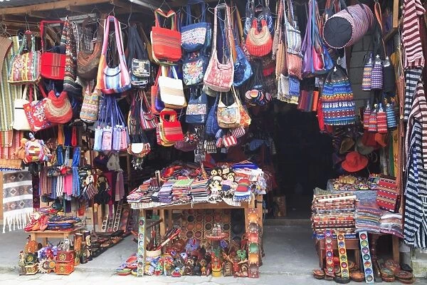 Handicraft Market, Panajachel, Lake Atitlan, Guatemala, Central America