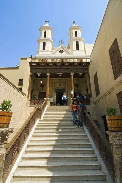 Hanging Church, Coptic Cairo, Cairo, Egypt, North Africa, Africa