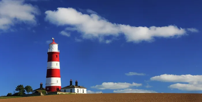 Framed Print : Happisburgh Lighthouse, Norfolk Framed Print : Happisburgh Lighthouse, Norfolk