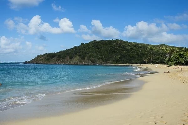 Happy Bay Beach, St. Martin, French territory, West Indies, Caribbean, Central America