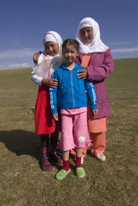 Framed Print : Happy nomad mother, Song Kol, Kyrgyzstan, Central Asia, Asia Framed Print : Happy nomad mother, Song Kol, Kyrgyzstan, Central Asia, Asia