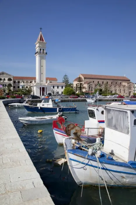 Framed Print : Harbour and boats, Zakynthos Town, Zakynthos, Ionian Islands, Greek Islands Framed Print : Harbour and boats, Zakynthos Town, Zakynthos, Ionian Islands, Greek Islands