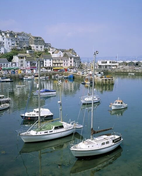The harbour, Brixham, Devon, England, United Kingdom, Europe